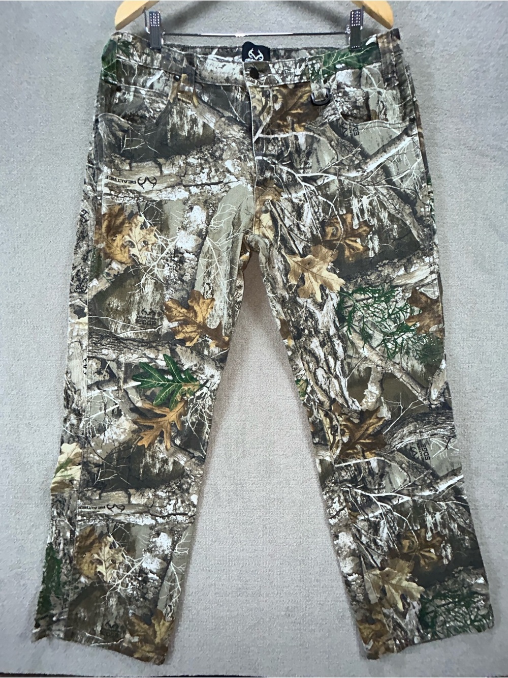 Realtree Edge Camo Mens Hunting Pants 38x30 Camouflage Outdoor Bottoms